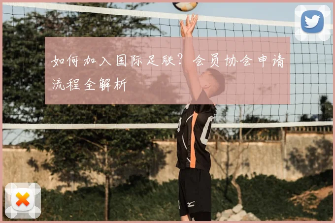 如何加入国际足联?会员协会申请流程全解析