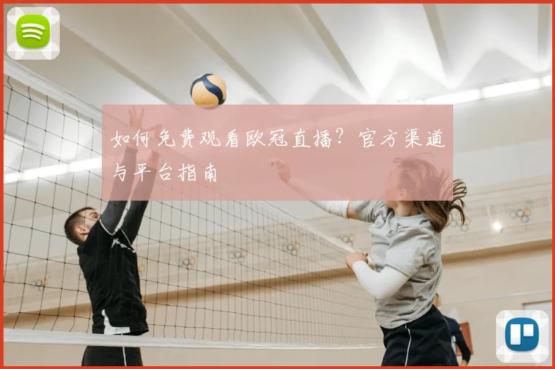 如何免费观看欧冠直播？官方渠道与平台指南