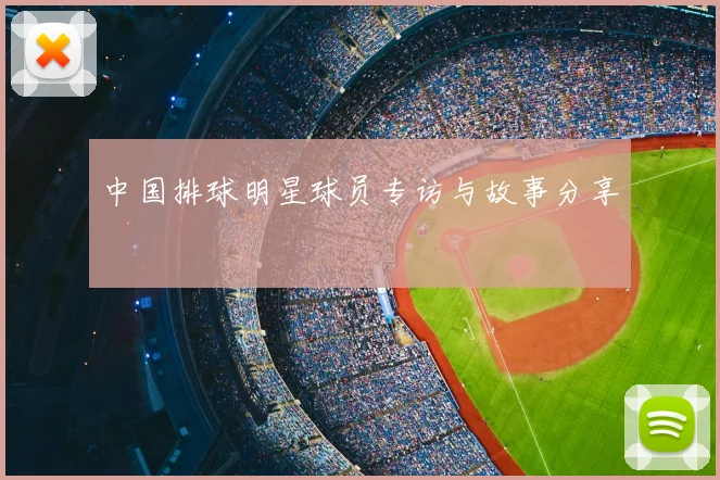 中国排球明星球员专访与故事分享
